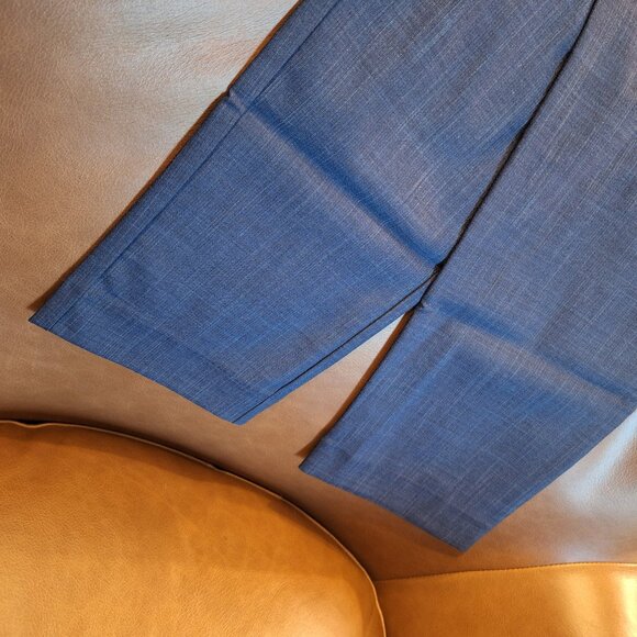 State & Liberty Athletic Fit Suit Pants - Heathered Navy - Picture 2 of 6